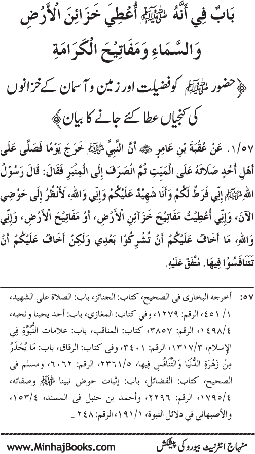 Huzur Nabi Akram (PBUH) ki ‘Azmat awr Ikhtiyarat